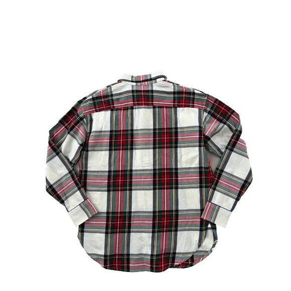 Lauren Ralph Lauren Bullion Checked Plaid Twill Shirt in Red ( S ) - Picture 8 of 8